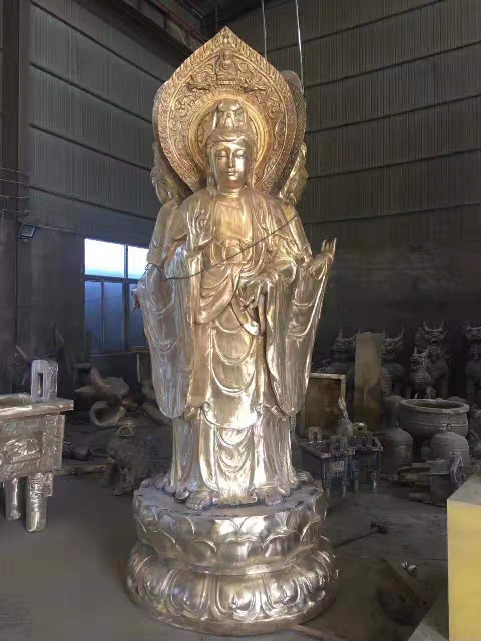 四面佛四面地藏四面观音像