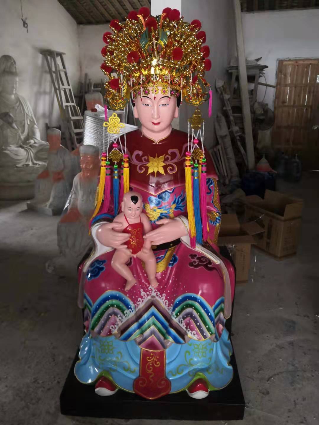 送子奶奶送子娘娘地母娘娘