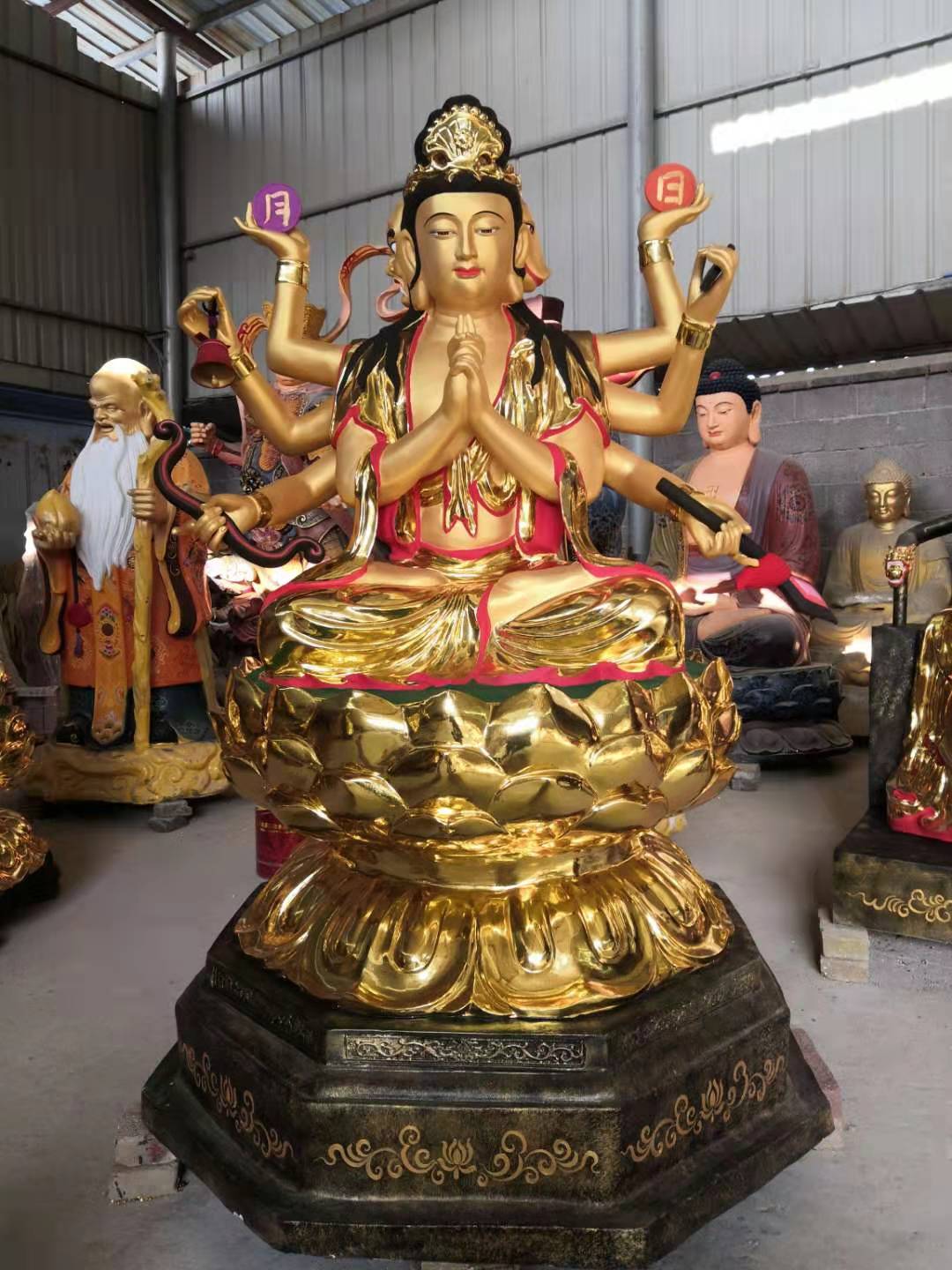 斗姆张天师雷公电母